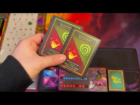Slay the Spire: The Board Game - Ascension 11 Watcher Solo Playthrough (Act 1)