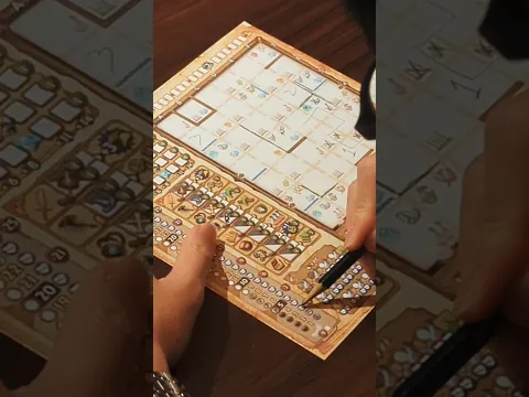 Paper Dungeons: A Dungeon Scrawler Game#boardgamelife #boardgames #紙筆地下城 #紙上地城
