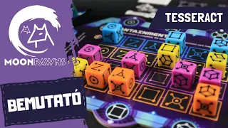 (HUN) Tesseract társasjáték bemutató | Kockamanipuláció okosan!