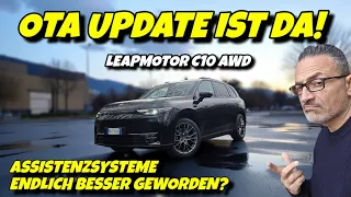 OTA UPDATE für den Leapmotor C10 AWD. Assistenzsysteme endlich besser? #ev