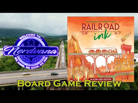 Railroad Ink: Blazing Red Edition Board Game Review