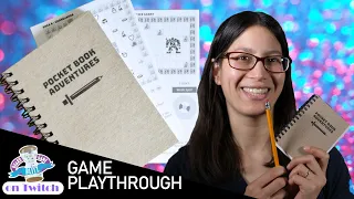 Ambie plays Pocket Book Adventures | Twitch VOD