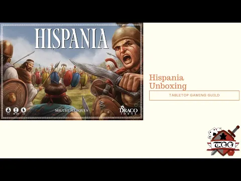 Hispania Board Game Unboxing