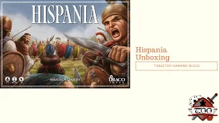 Hispania Board Game Unboxing