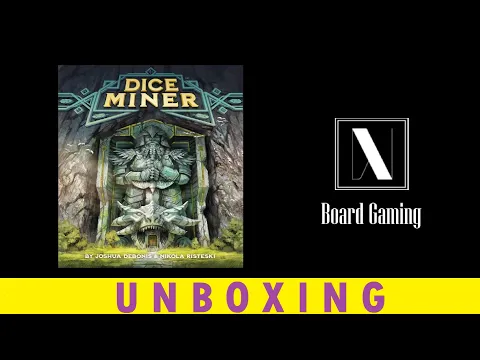 Dice Miner Deluxe Kickstarter Edition - Unboxing