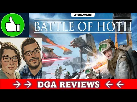 DGA Reviews Board Games: Star Wars: Battle of Hoth (Cozy Game Night)