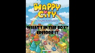 Happy City Unboxing