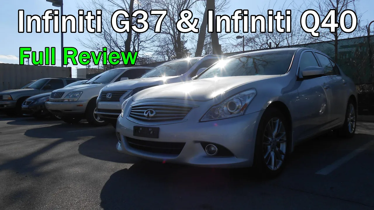 2014 Infiniti G37 & 2015 Infiniti Q40: Full Review