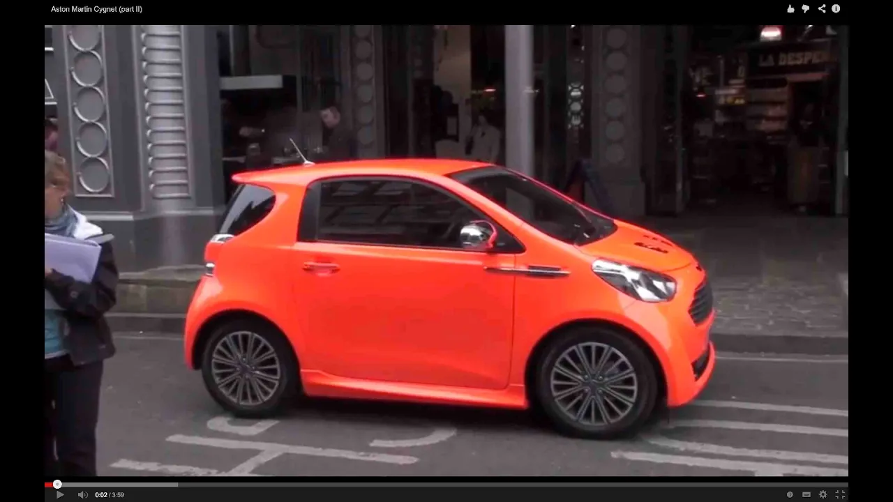 Aston Martin Cygnet (part II) : à l'essai dans les rues de Londres
