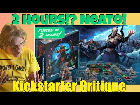Earth Under Siege: Flashpoint (Relaunch) - Kickstarter Critique Review
