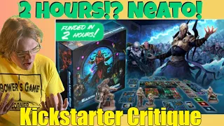 Earth Under Siege: Flashpoint (Relaunch) - Kickstarter Critique Review