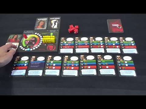 Partie en solo - Hostage Negotiator