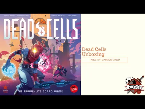 Dead Cells Board Game Unboxing