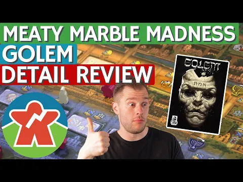The Broken Meeple - Golem Review - Meaty Marble Madness