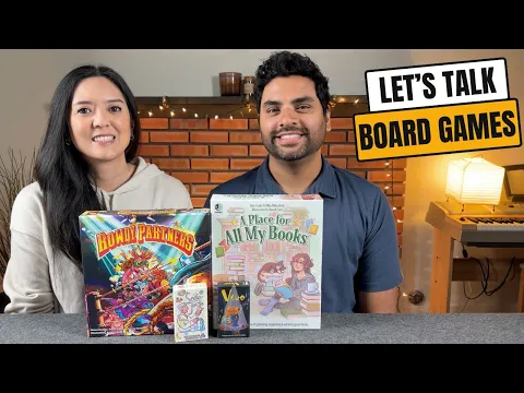 Let's Talk Board Games - Episode #44 - Soda Jerk, Vivo, A Place for All My Books, Rowdy Partners