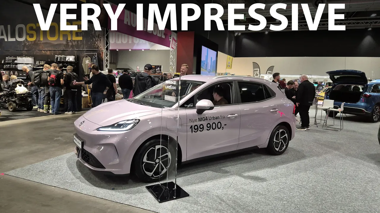 MG4 Urban first impressions at Oslo Motor Show