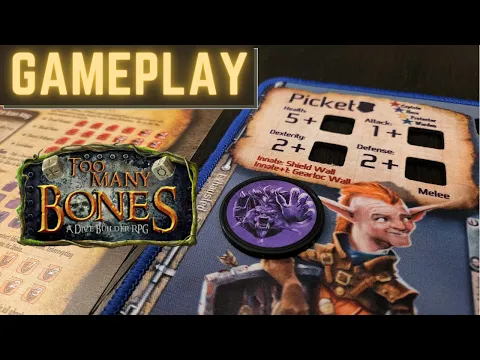 Too Many Bones Gameplay - Picket VS Mulmesh (Solo)