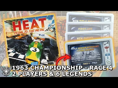 Heat Pedal to the Metal - 1963 Championship Race 4 (Italy) - 2‑Player 6‑Legend