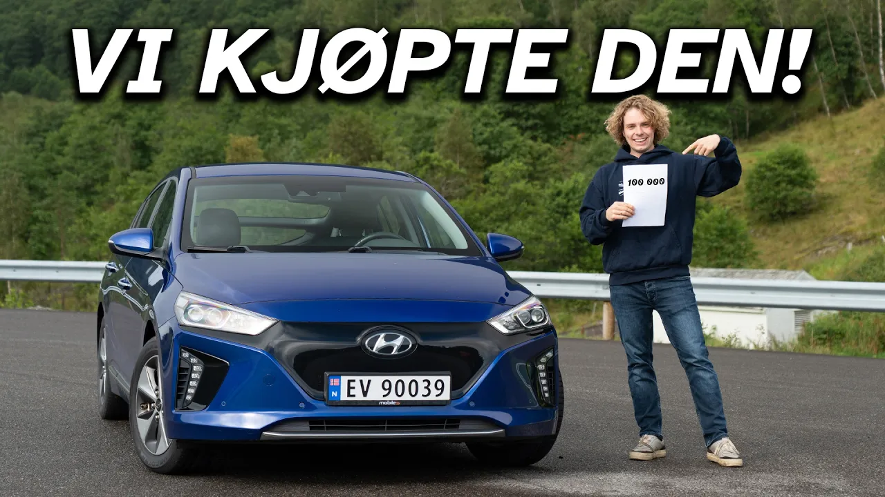 Min kompis kjøpte en Hyundai Ioniq 2019 for 100 000 kr - jeg henter den!
