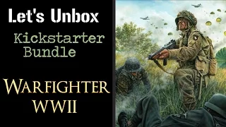 Warfighter WWII - Let's Unbox the Kickstarter Bundle