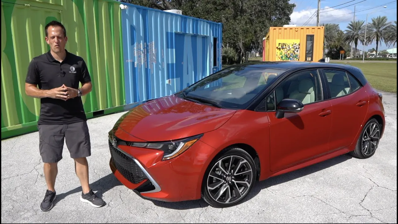 What is the MAJOR change for the 2021 Toyota Corolla Hatchback?