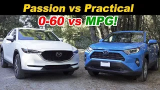 Mazda CX-5 Turbo vs Toyota RAV4 Hybrid | Top Picks Face Off