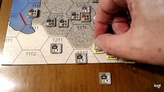 France 1944 Compass Games Deluxe Edition Play Through -  July 1st Reaction Phase