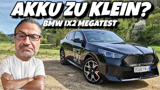 BMW iX2 xDrive 30 Megatest! Reale Reichweite Ladezeit Navi Software uvm. #automobile #bmw