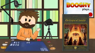 Booghy plays... The Scepter of Zavandor(2p, Rules Overview, Playthrough, Review)