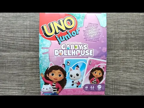 UNO Gabby's Dollhouse Card Game