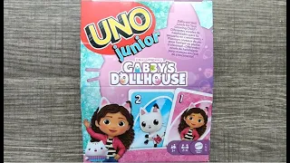 UNO Gabby's Dollhouse Card Game