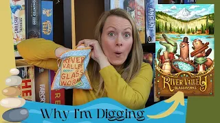 RIVER VALLEY GLASSWORKS | A Colorful, Light Strategy Game