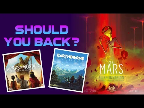 On Mars Alien Invasion, Architects of the West Kingdom Works of Wonder, Earthborne Rangers