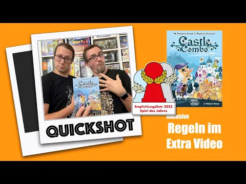 #Quickshot - Castle Combo (Kosmos 2025) | Kartenspiel mit Kniff | Longlist Spiel des Jahres 2025