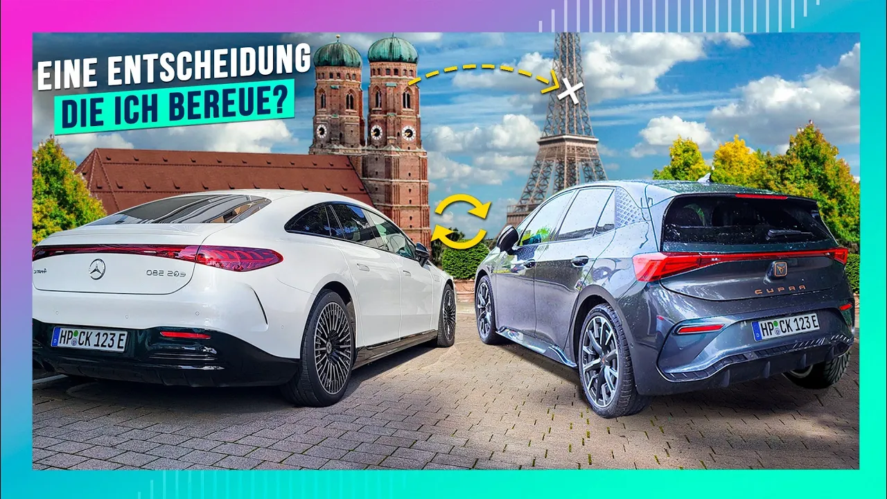 Tausche EQS gegen CUPRA BORN: 1.500km ohne Luxus und Riesenakku