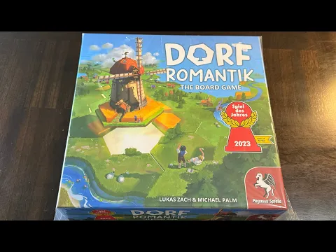 Dorfromantik (Pegasus Spiele) - Unbox & My First Look at the Spiele des Jahres 2023 Winner