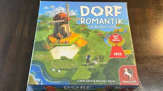 Dorfromantik (Pegasus Spiele) - Unbox & My First Look at the Spiele des Jahres 2023 Winner