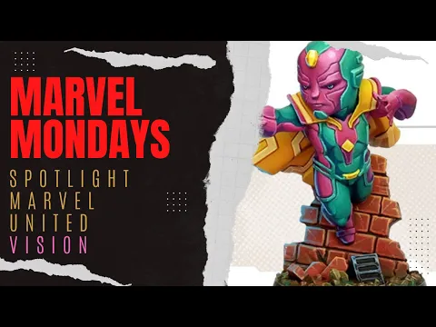 Marvel Monday!!! Spotlight Marvel United: Vision!!! Cmon Games