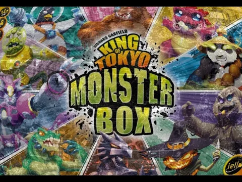 Cracking Open...King of Tokyo: Monster Box (2021) @Iellogames