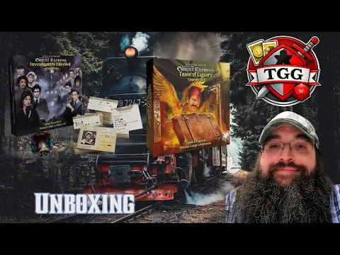 Horror on the Orient Express Investigators Unveiled & Taste of Luxury Unboxing