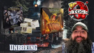 Horror on the Orient Express Investigators Unveiled & Taste of Luxury Unboxing
