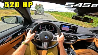 520HP BMW 5 Series G30 LCI 545e STAGE 1 *DECAT EXHAUST* POV Test Drive