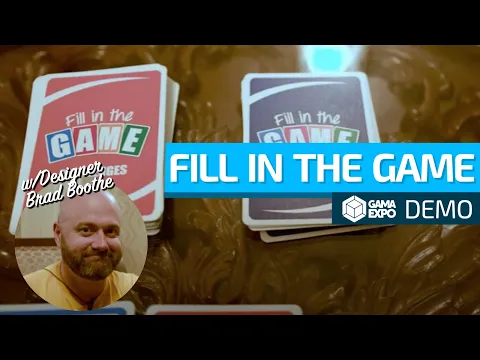 Fill in the Game Demo and Interview—GAMA Expo 2023