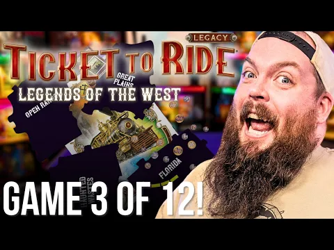 Expanding New Frontiers! - Ticket To Ride Legacy Game 3!
