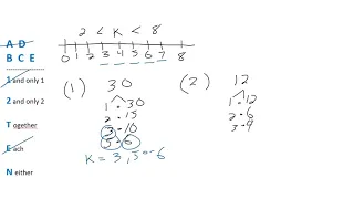 If k is an integer and 2 is less than k is less than 8, for how many different values of k is... If k is an integer and 2 is less than k is less than 8, for how many different values of k is...