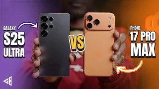 iPhone 17 Pro Max VS S25 ULTRA Detailed Comparison: Camera, Battery, Performance and Design