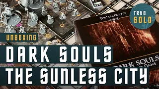 🇬🇧 Dark Souls: The Board Game - The Sunless City (Standalone Core Set) | unboxing