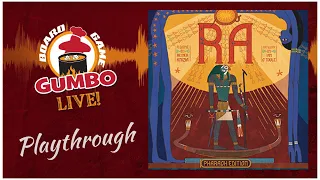 Ra - playthrough (3.5 players)