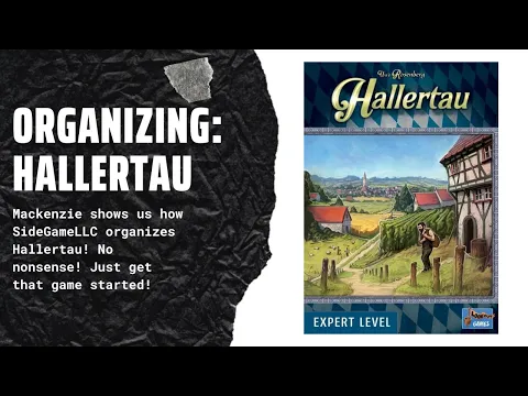Organizing Hallertau (Fully Sleeved) SideGame LLC