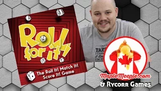 Maple Meeple Reviews: Roll For It!